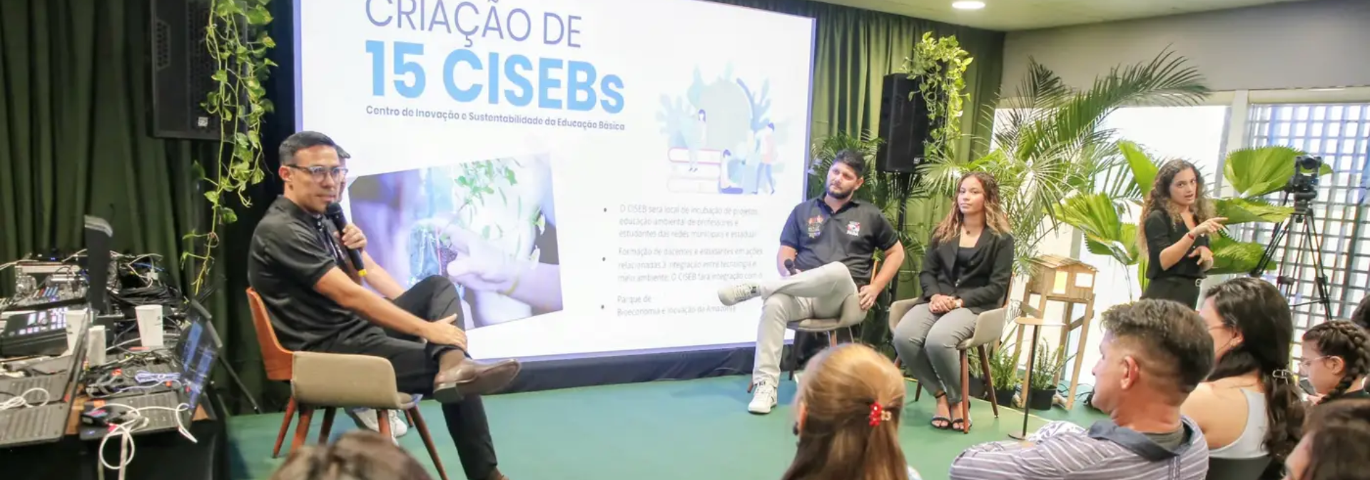 notícia: Educação paraense é destaque na COP 30 com política inovadora de Educação Ambiental e Sustentabilidade